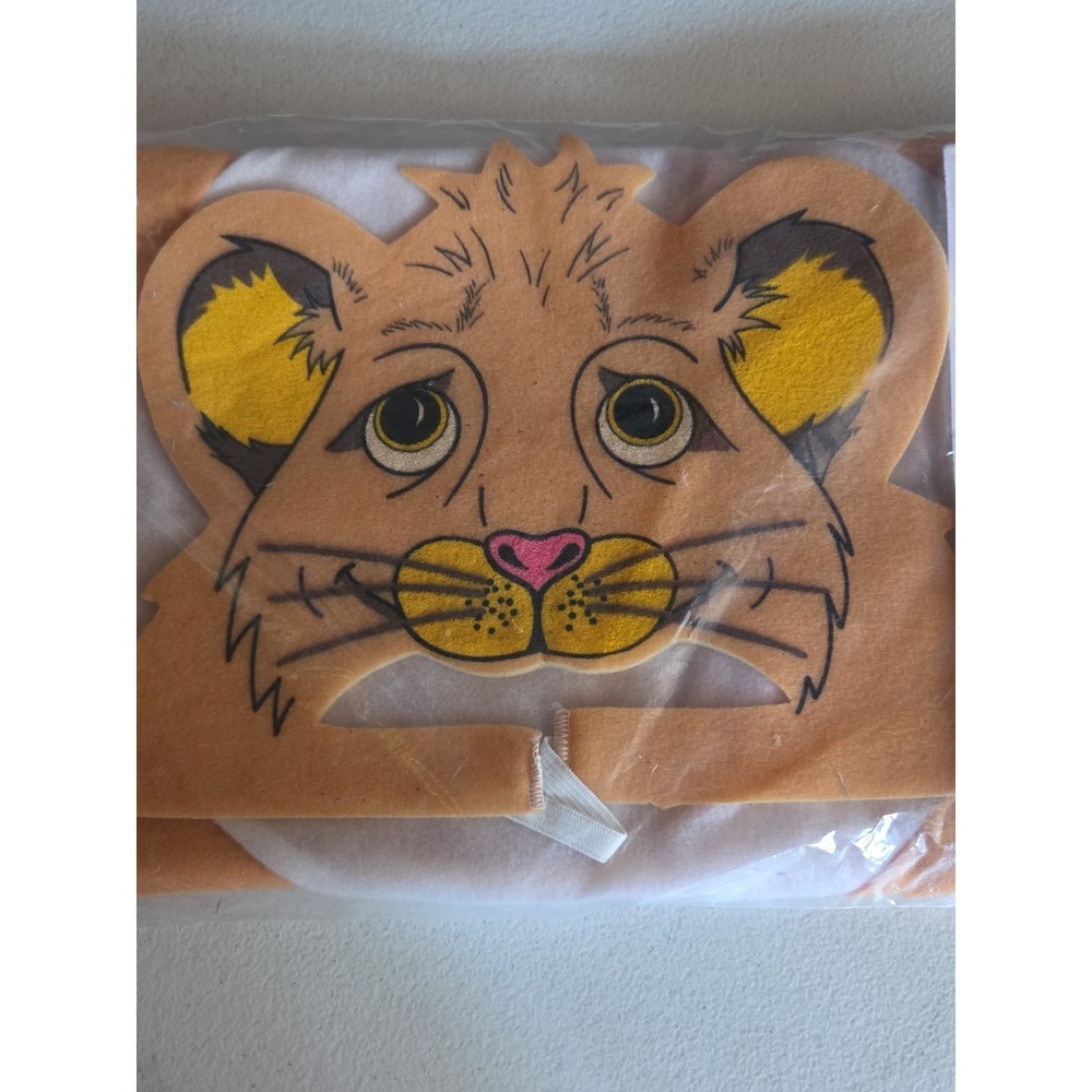Vintage Rubie's Soft 'N Cuddly Lion Costume Child Size 2-4 Plush Halloween... - Picture 7 of 11